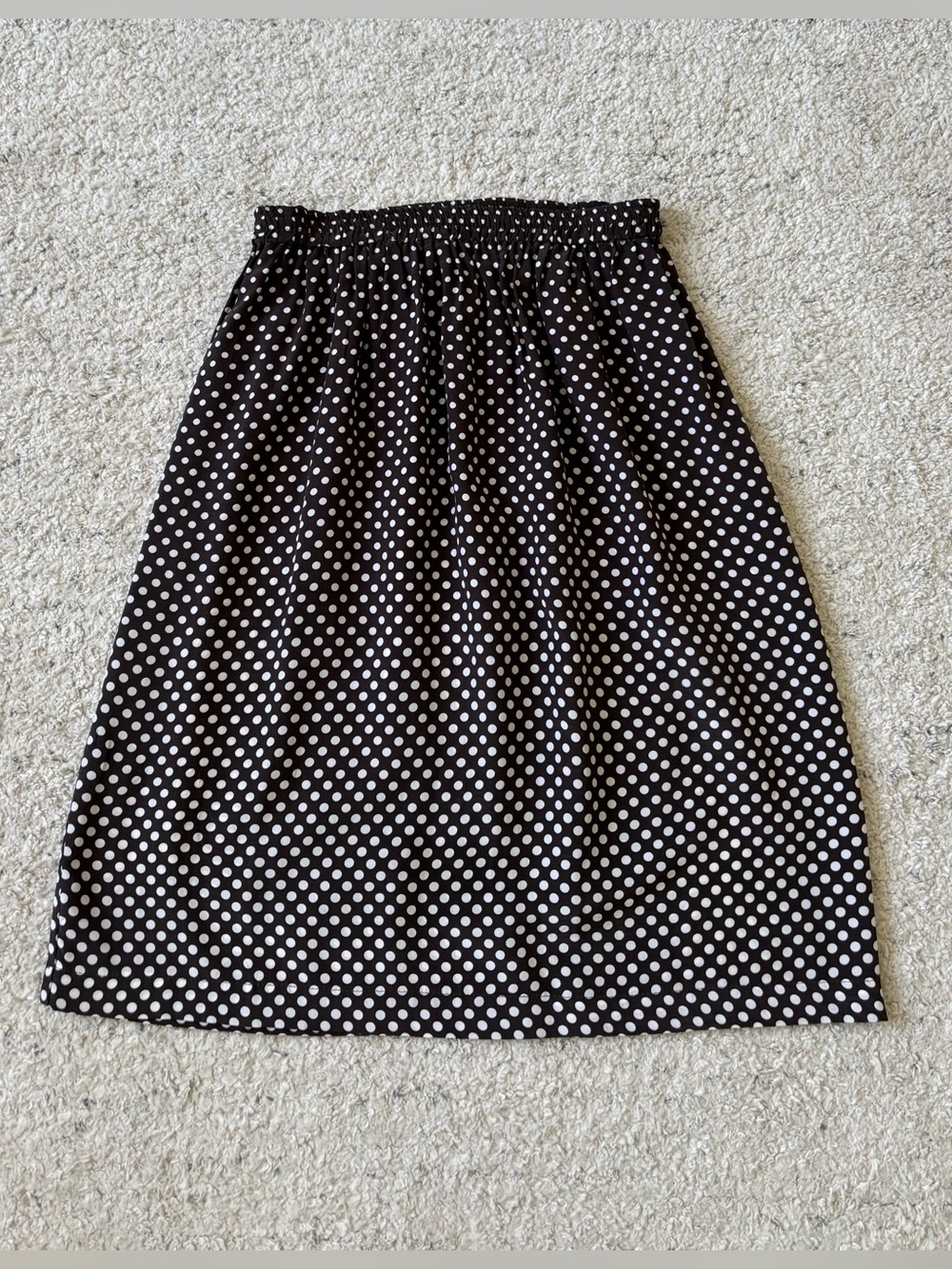 Polka Dot A-Line Skirt